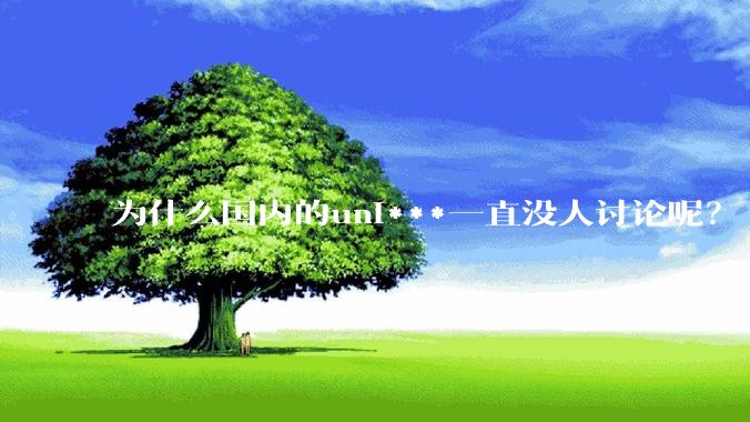 为什么国内的uni***一直没人讨论呢？