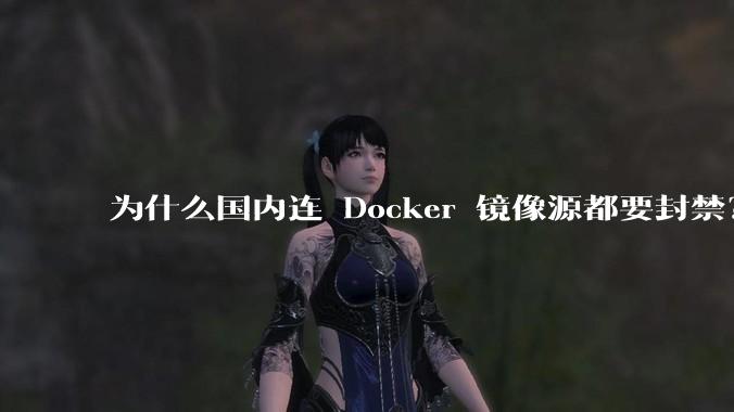 为什么国内连 Docker 镜像源都要封禁？