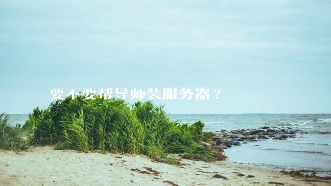 要不要帮导师装服务器?